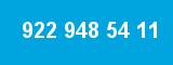 922 948 54 11